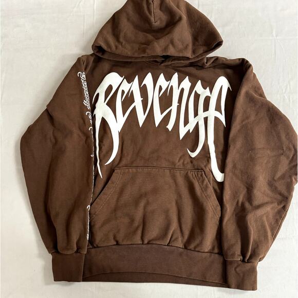 Revenge X XXX Tentacion Heartbreak Vintage Brown Hoodie...